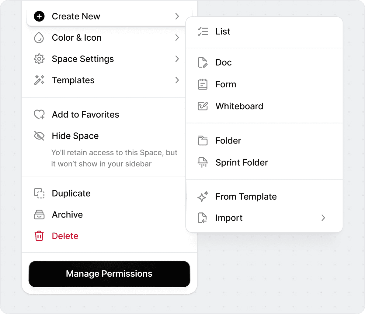 Mobile app interface with Hugeicons icons