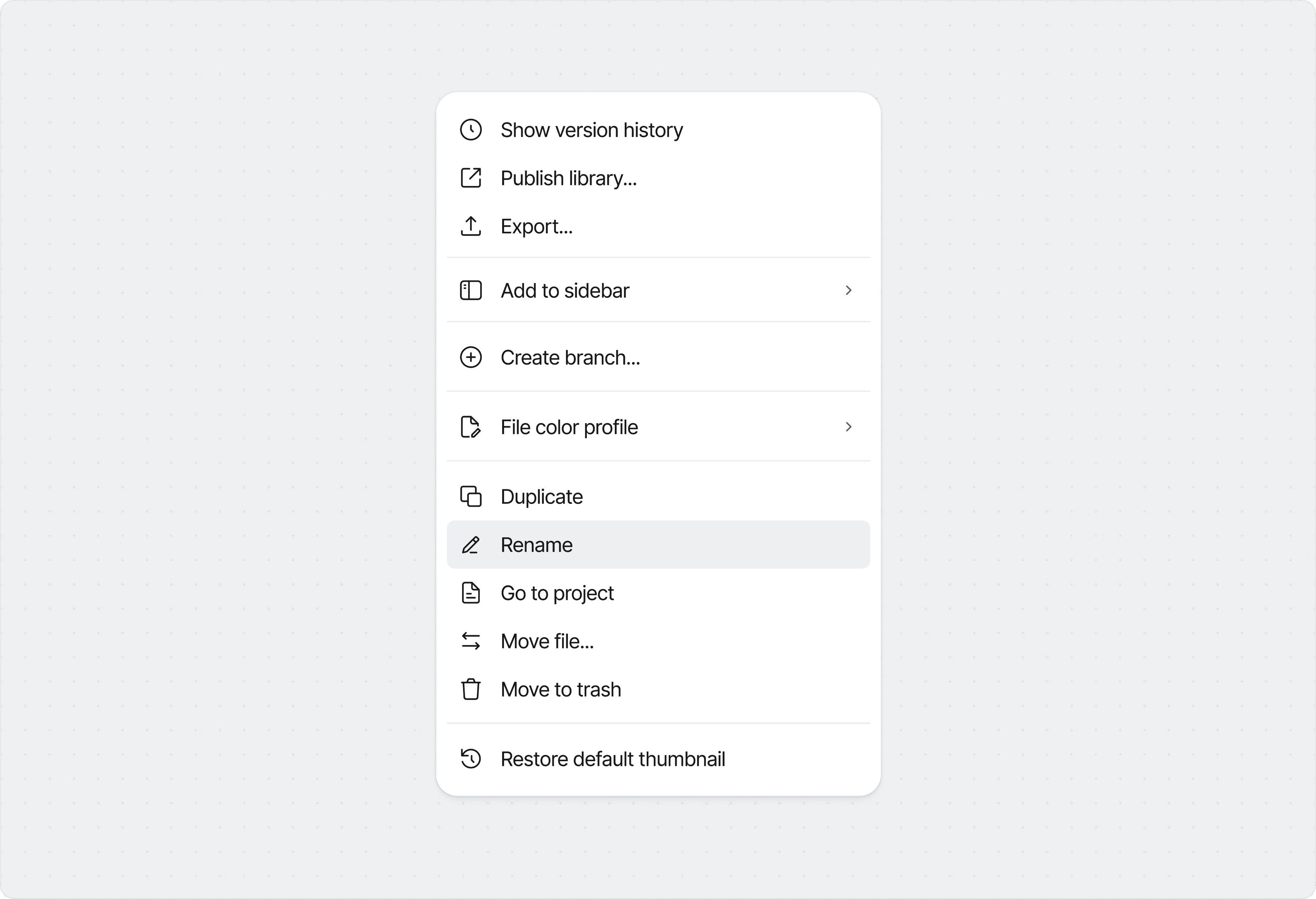 Full-width website header with navigation icons