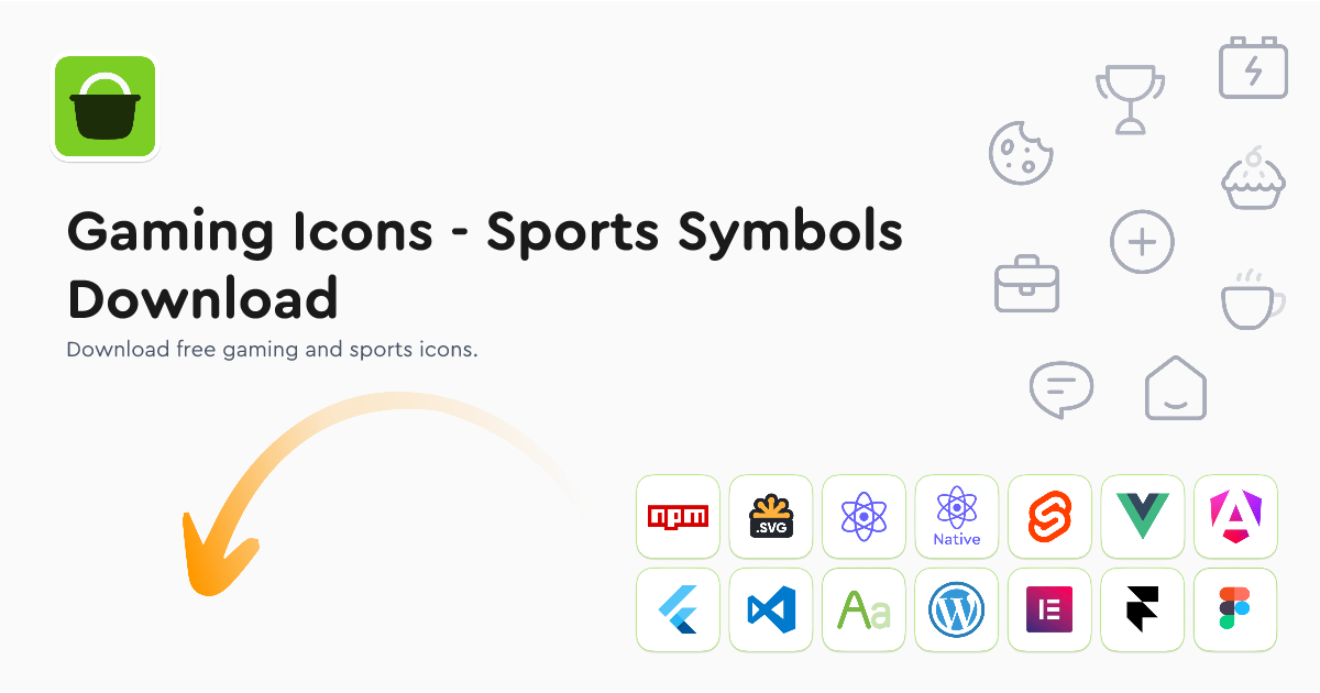Gaming Icons - Sports Symbols Download