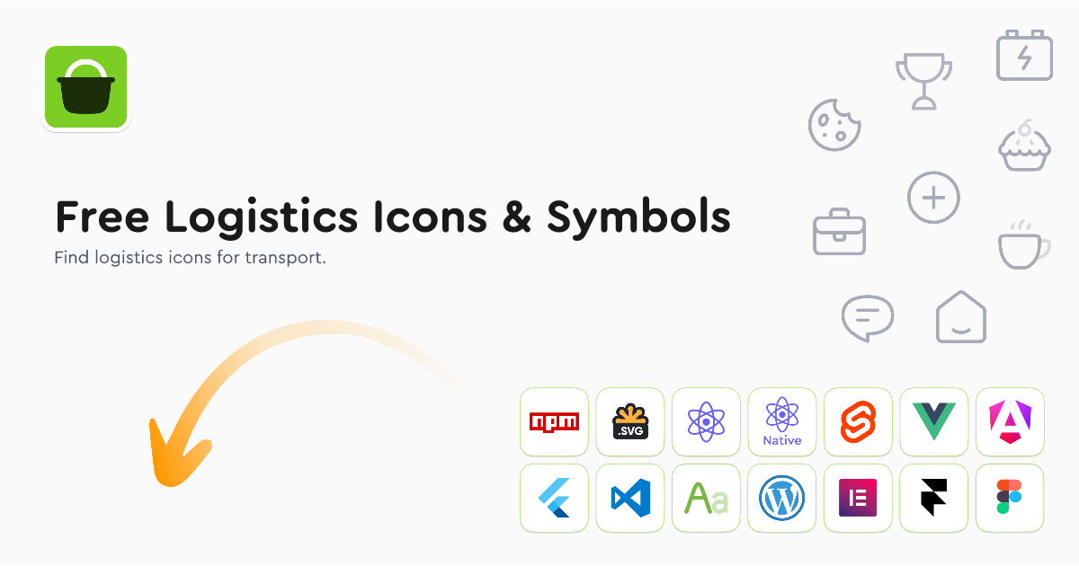 Free Logistics Icons & Symbols