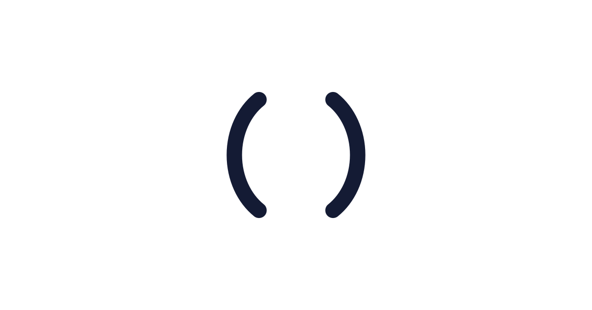 1st Bracket Icon Free Download | PNG, SVG & Icon Font Format