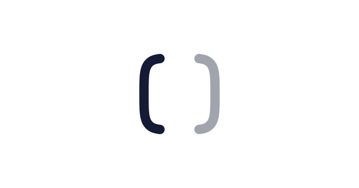 2nd Bracket Icon Free Download | PNG, SVG & Icon Font Format