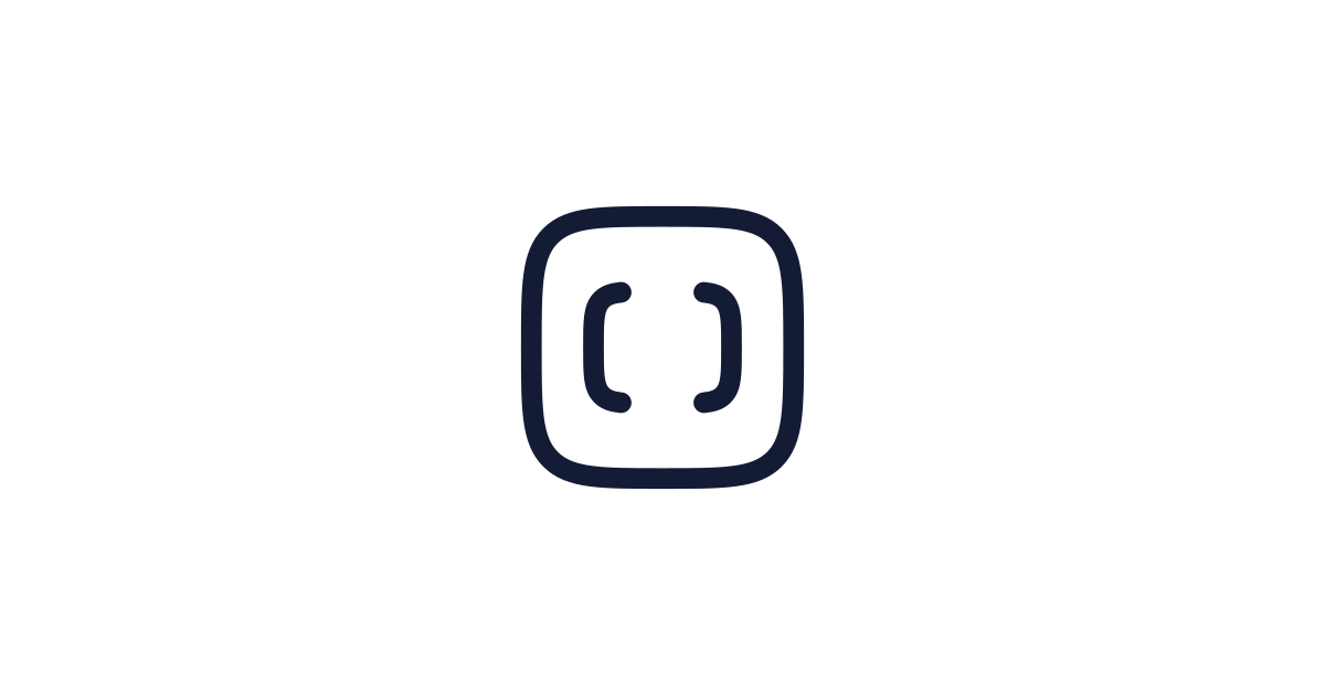 2nd Bracket Square Icon Free Download | PNG, SVG & Icon Font Format