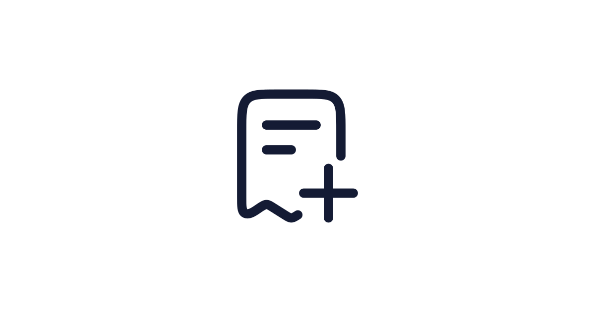 Add Invoice Icon Free Download | PNG, SVG & Icon Font Format