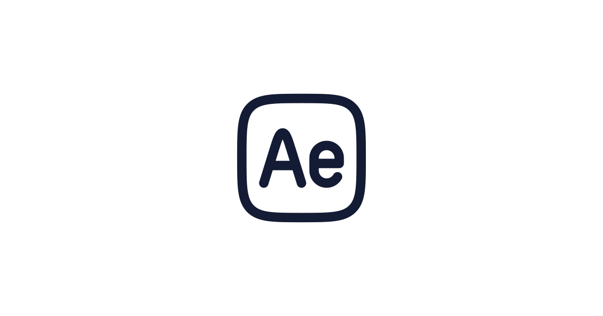 Adobe After Effect Icon Free Download | PNG, SVG & Icon Font Format