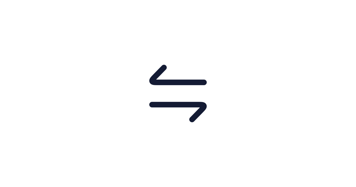 Arrow Data Transfer Horizontal Icon Free Download | PNG, SVG & Icon ...