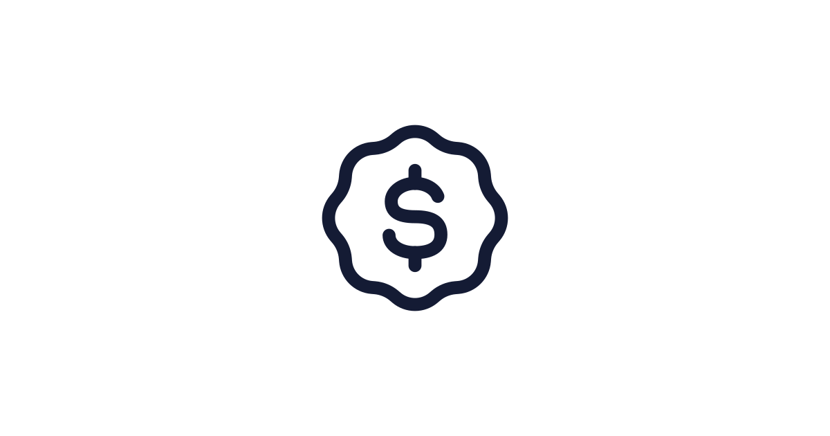 Badge Dollar Sign Icon Free Download | PNG, SVG & Icon Font Format