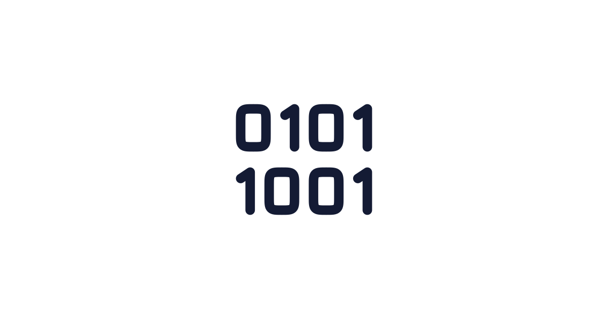 Binary Code Icon Free Download | PNG, SVG & Icon Font Format