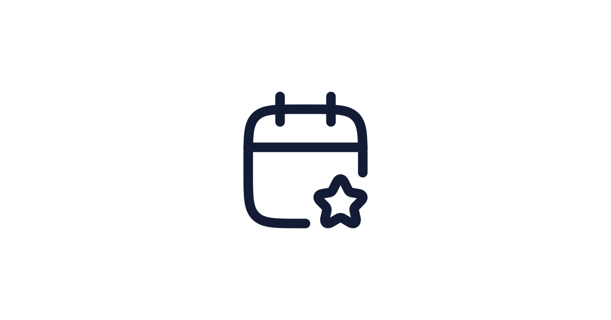 Calendar Favorite 01 Icon Free Download | PNG, SVG & Icon Font Format