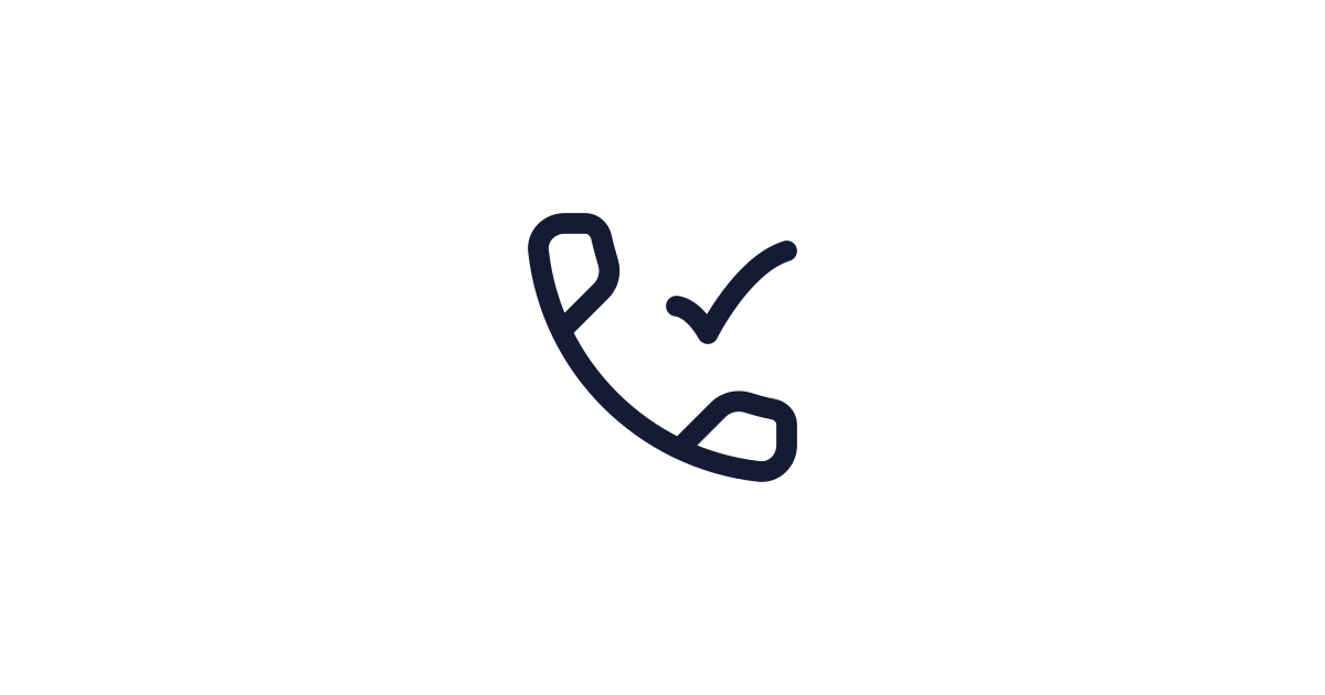 Call Done Icon Free Download | PNG, SVG & Icon Font Format