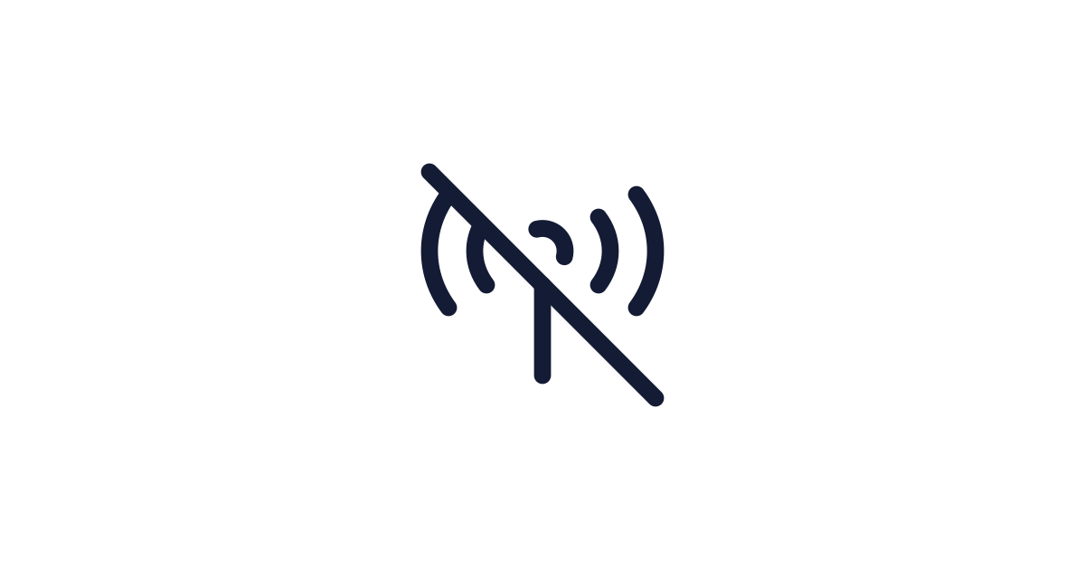 Cellular Network Offline Icon Free Download | PNG, SVG & Icon Font Format