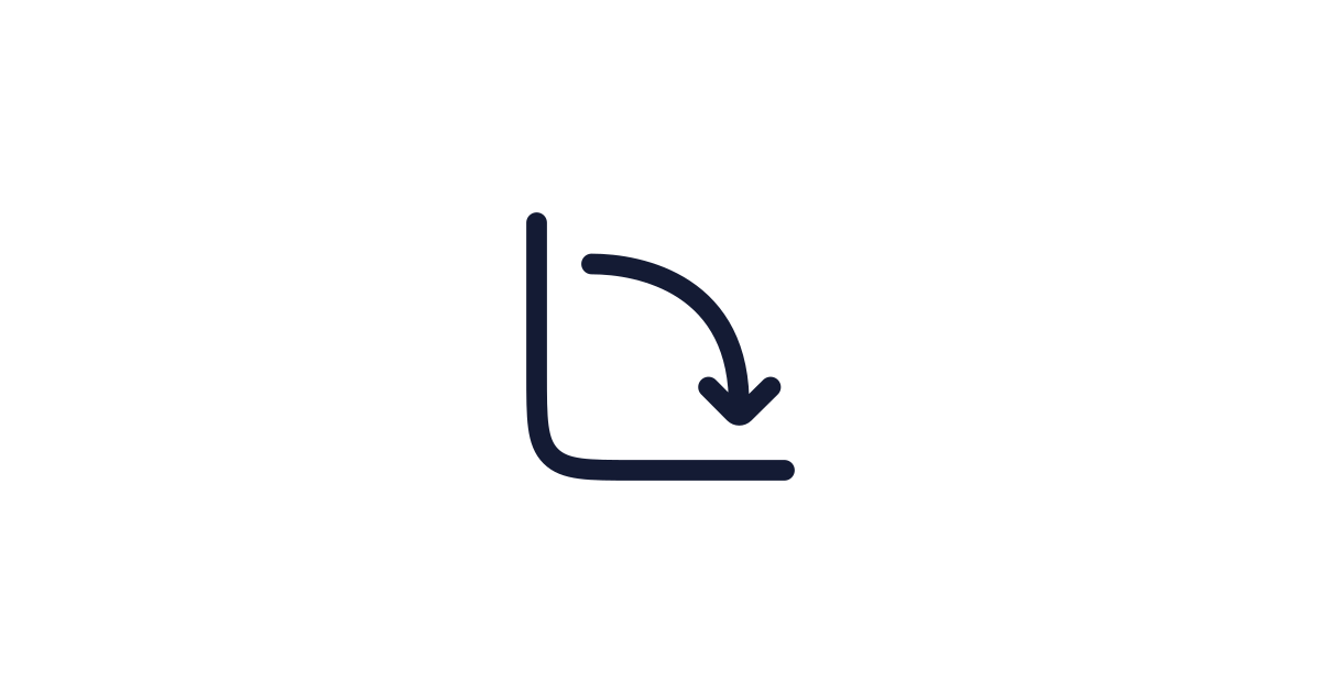 Chart Decrease Icon Free Download | PNG, SVG & Icon Font Format