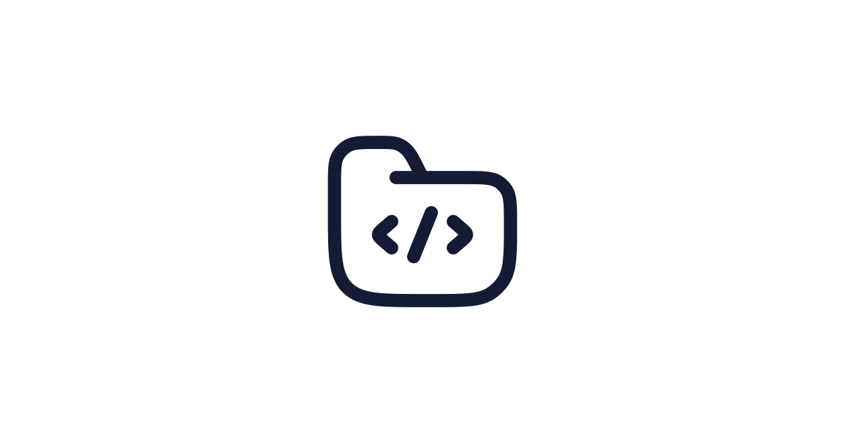 Code Folder Icon Free Download | PNG, SVG & Icon Font Format