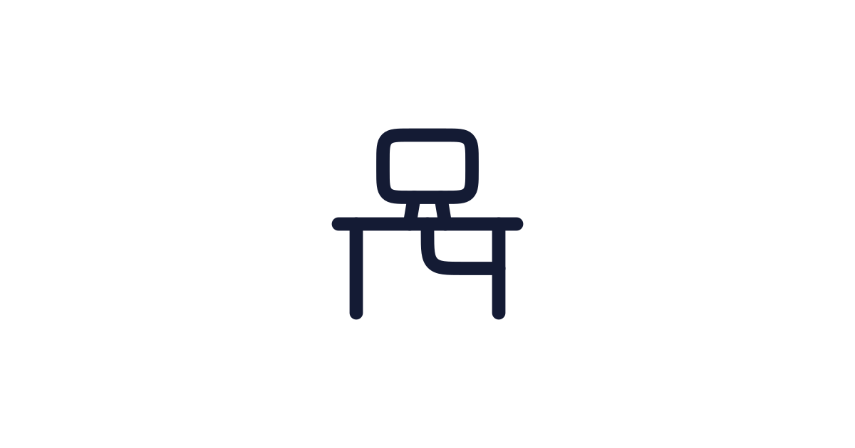 Computer Desk 01 Icon Free Download | PNG, SVG & Icon Font Format