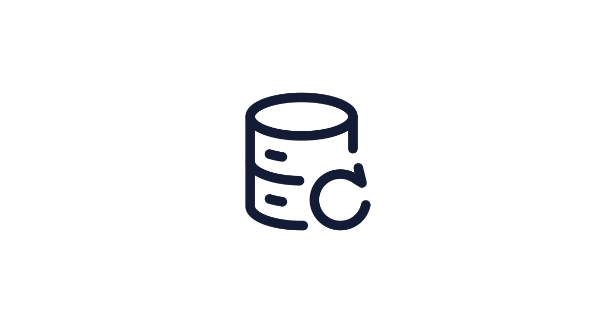 Database Restore Icon Free Download | PNG, SVG & Icon Font Format