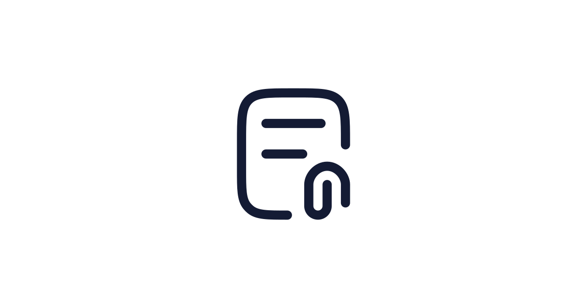 Document Attachment Icon Free Download | PNG, SVG & Icon Font Format