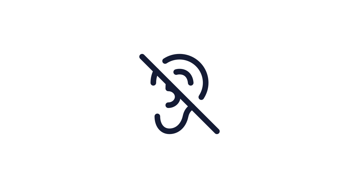 Ear Off Icon Free Download | PNG, SVG & Icon Font Format