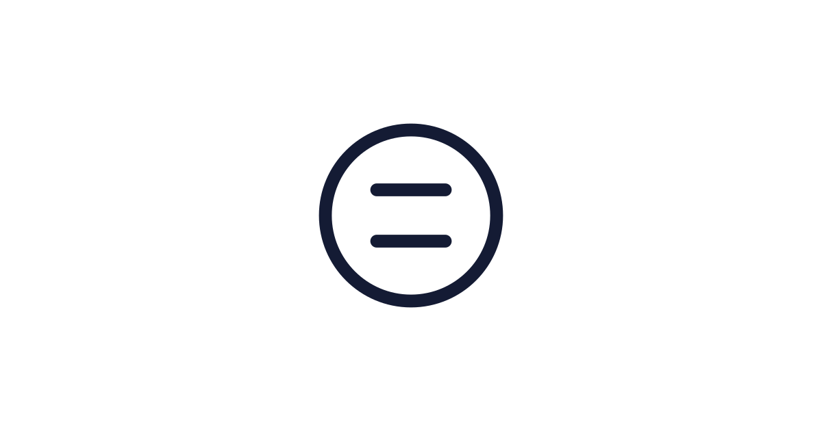 Equal Sign Circle Icon Free Download | PNG, SVG & Icon Font Format