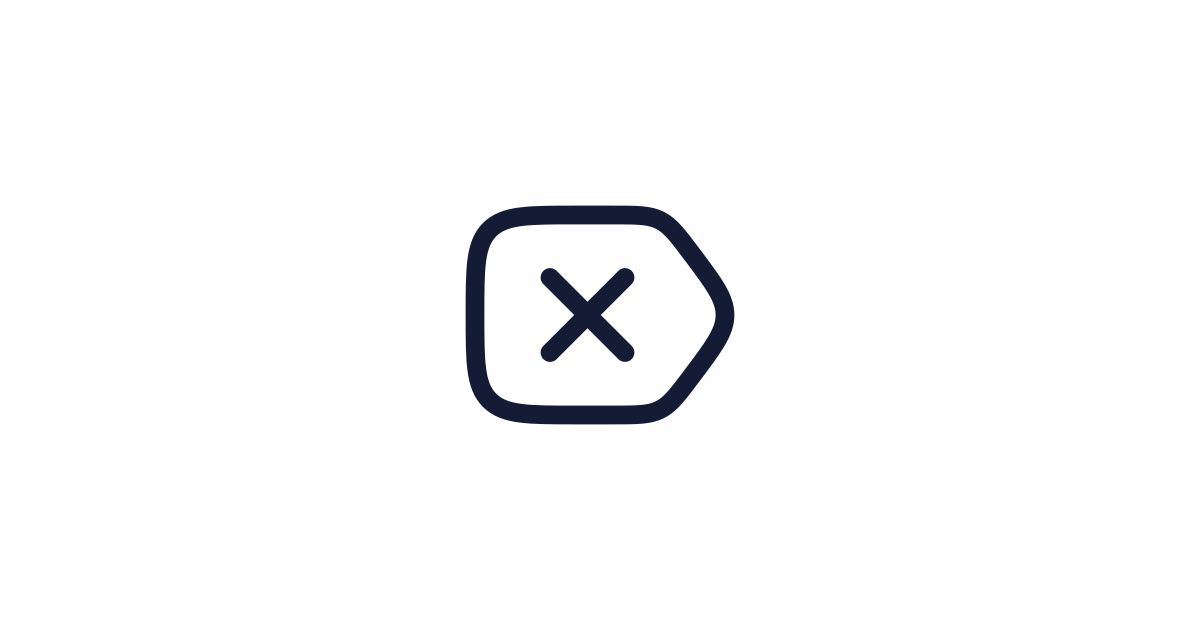 Eraser 01 Icon - Stroke Rounded | Hugeicons