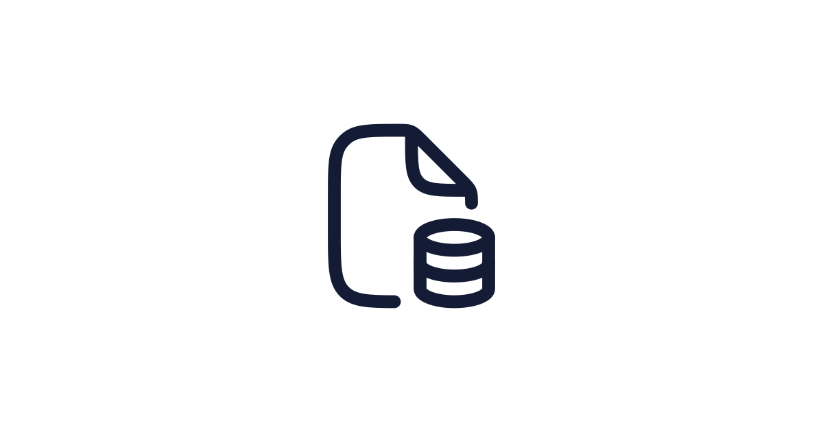 File Database Icon Free Download | PNG, SVG & Icon Font Format