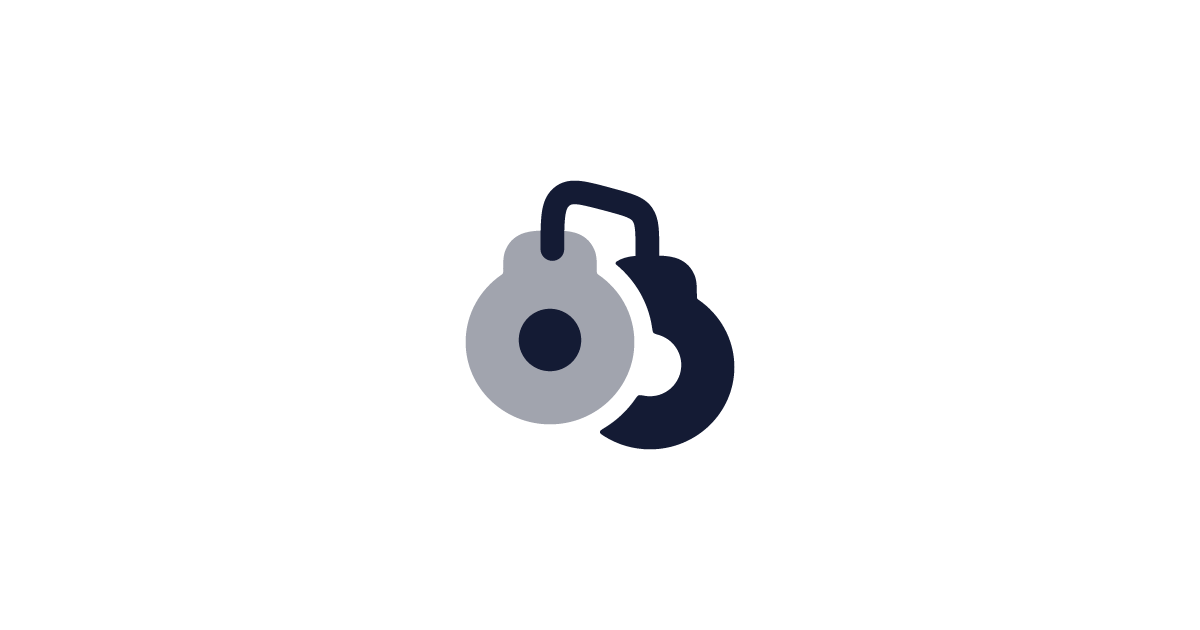 Handcuffs Icon Bulk Rounded false Download on Hugeicons Pro