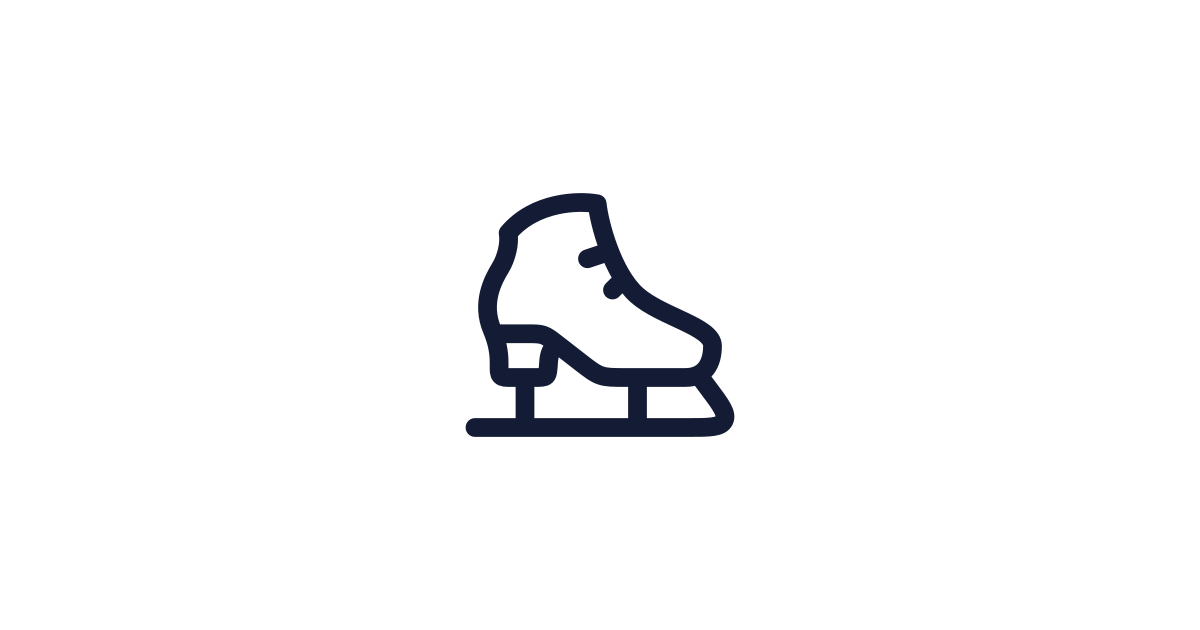 Ice Skating Icon Free Download | PNG, SVG & Icon Font Format