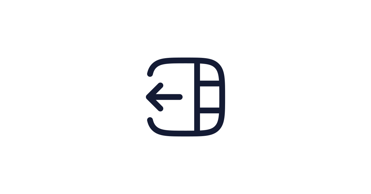 Insert Column Left Icon Free Download | PNG, SVG & Icon Font Format