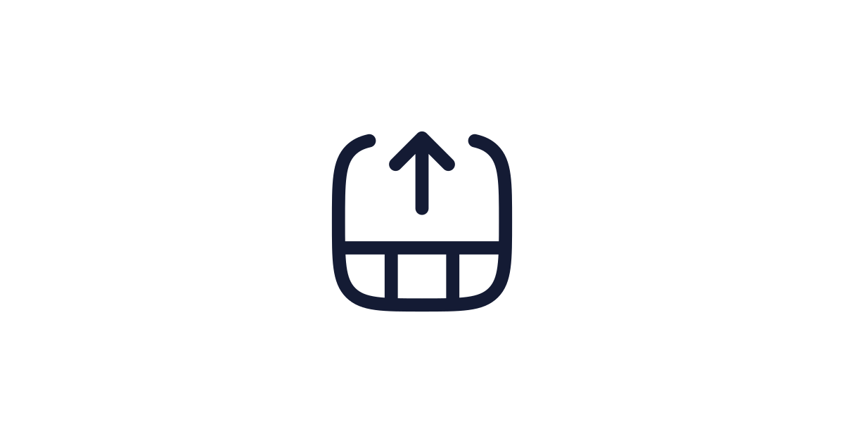Insert Row Up Icon Free Download | PNG, SVG & Icon Font Format