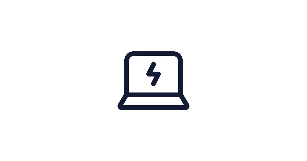 Laptop Charging Icon Free Download | PNG, SVG & Icon Font Format