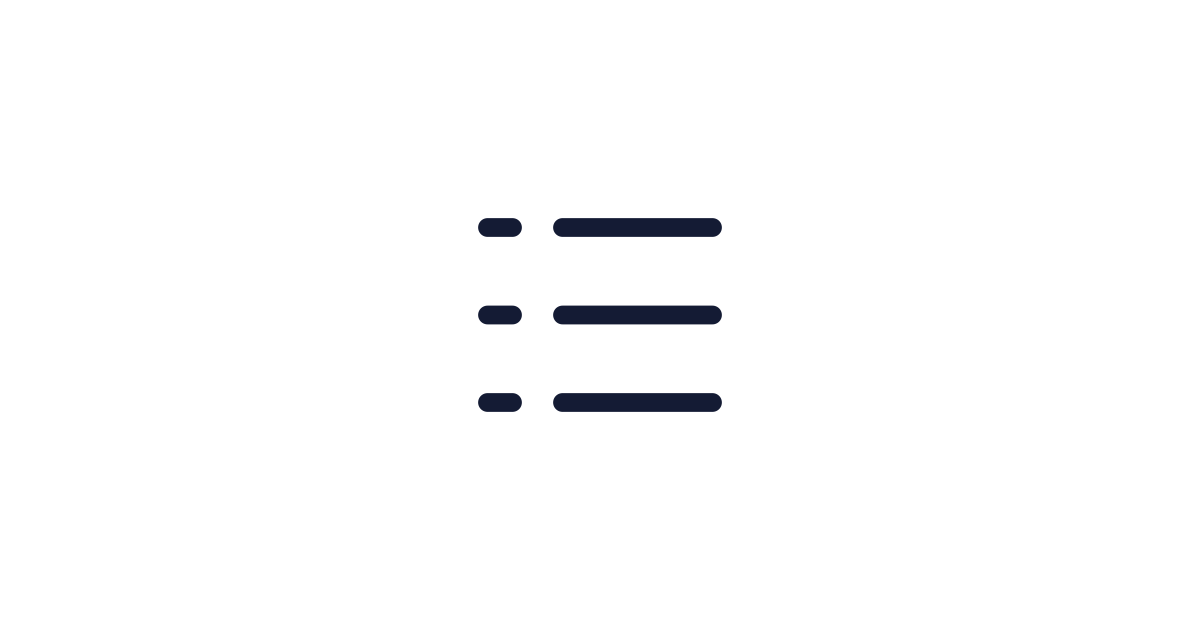Left To Right List Dash Icon Free Download | PNG, SVG & Icon Font Format