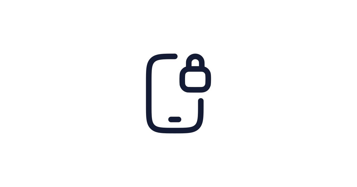 Mobile Security Icon Free Download | PNG, SVG & Icon Font Format