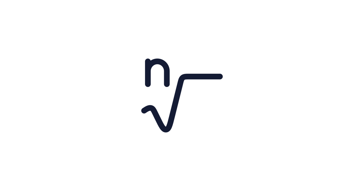 N Th Root Icon Free Download | PNG, SVG & Icon Font Format