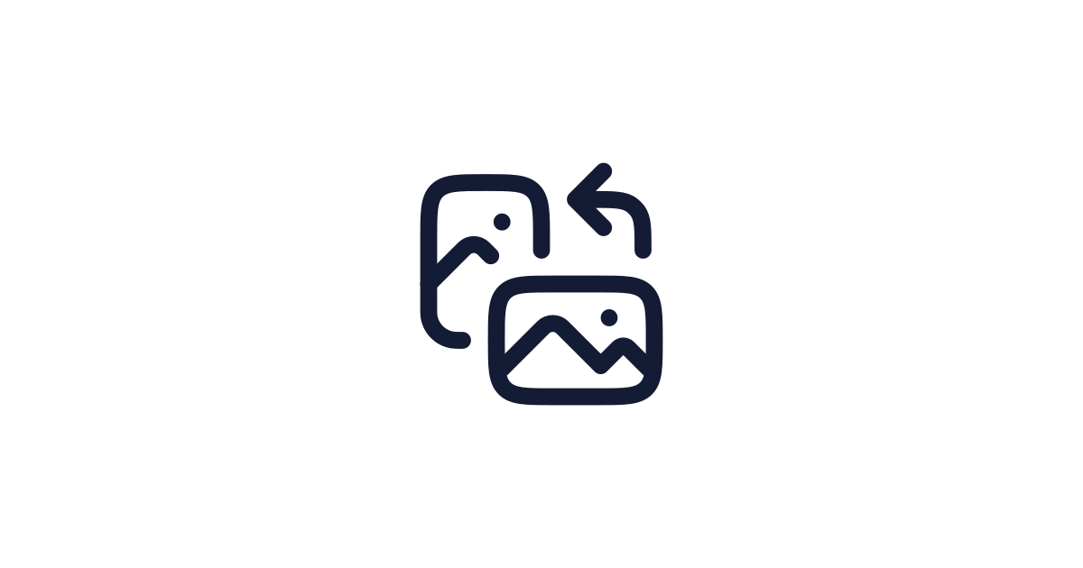 Orientation Image Landscape To Potrait Icon Free Download | PNG, SVG ...