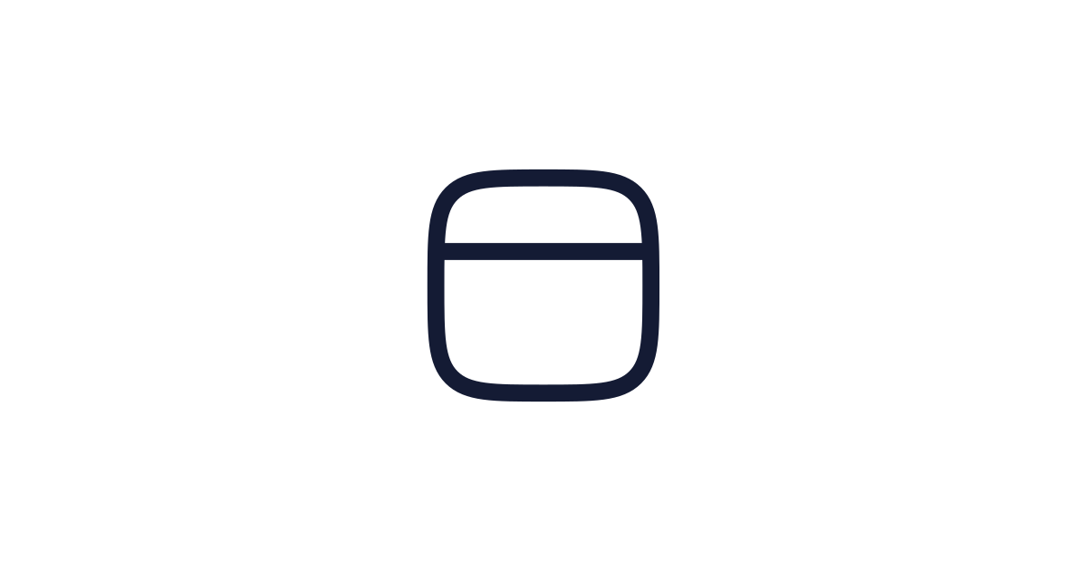 Panel Top Icon Free Download | PNG, SVG & Icon Font Format