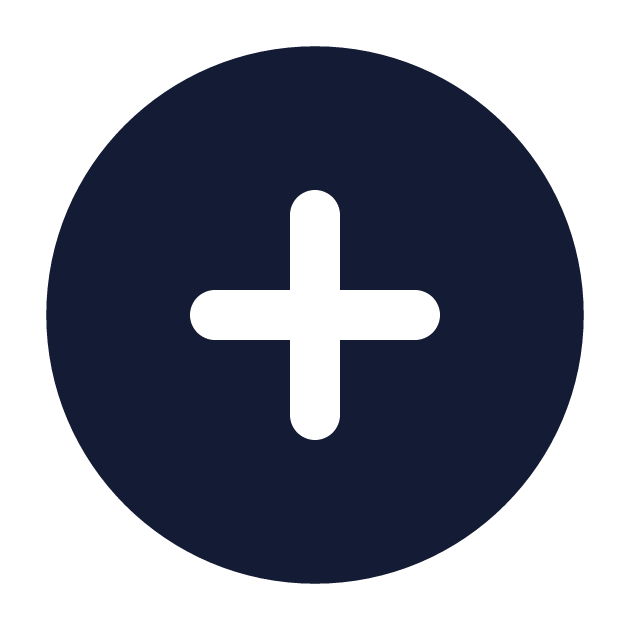 Plus Sign Circle Icon | Solid | Rounded | Download on Hugeicons Pro