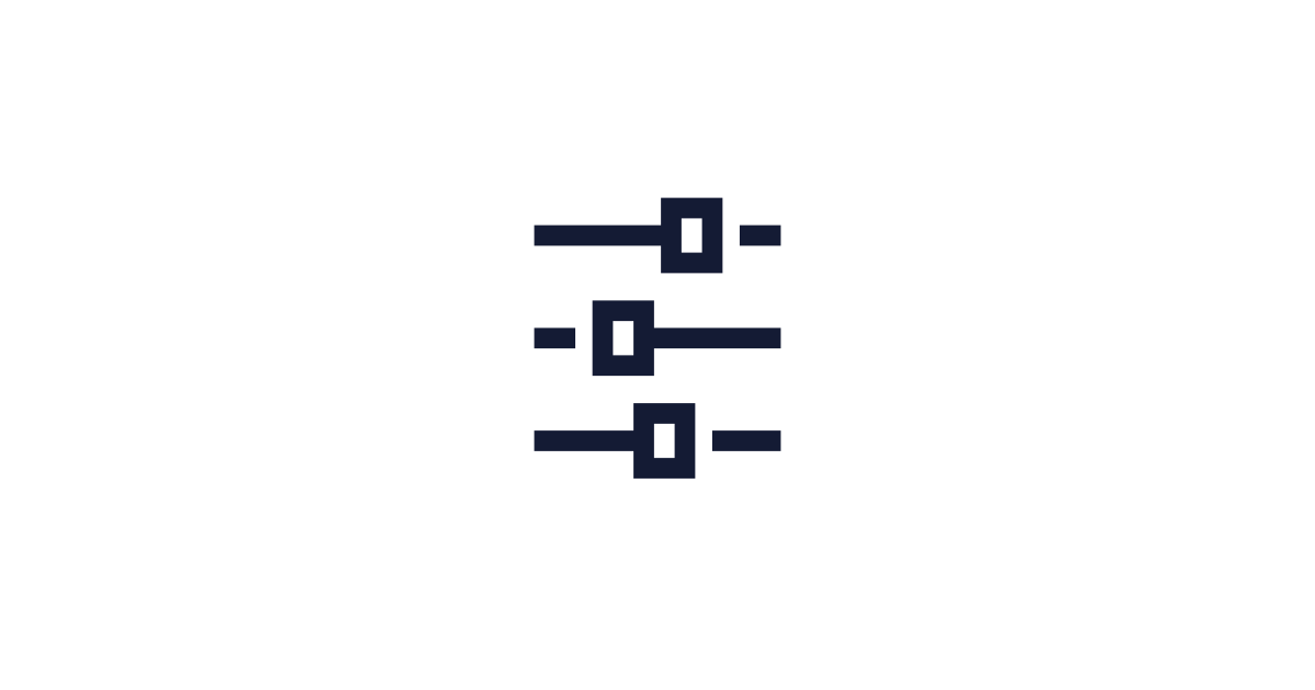 Preference Horizontal Icon Free Download | PNG, SVG & Icon Font Format