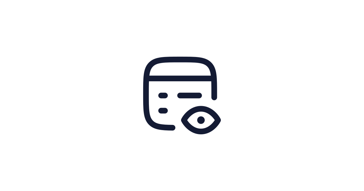 Property View Icon Free Download | PNG, SVG & Icon Font Format