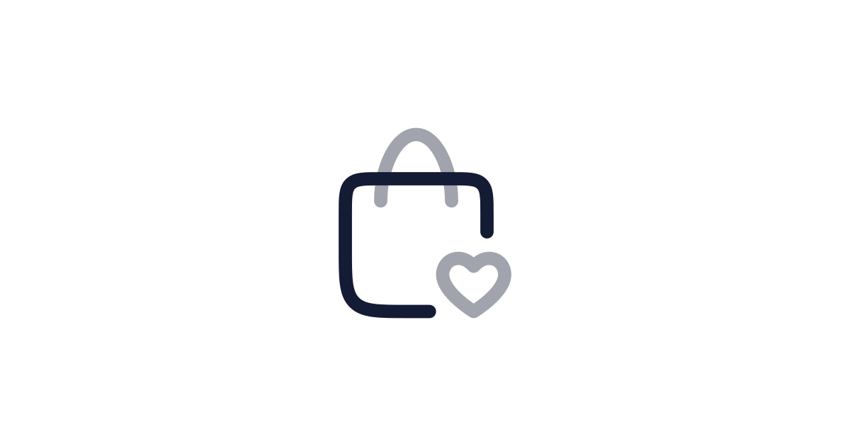Shopping Basket Favorite 01 Icon - Download Twotone Style | Hugeicons