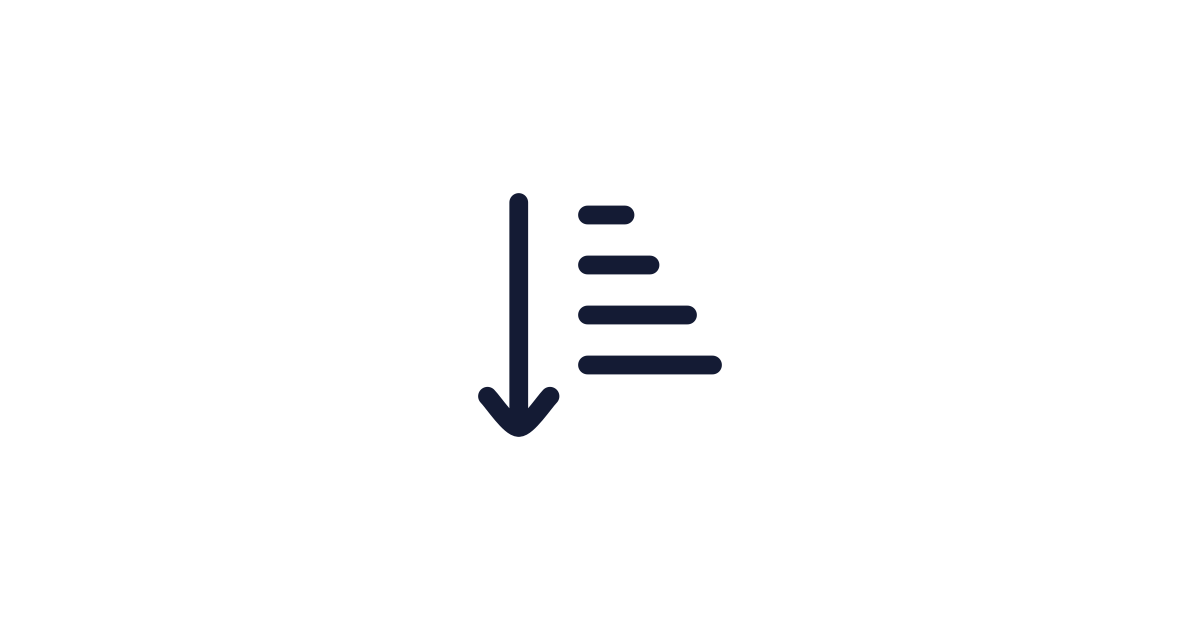 Sorting 02 Icon Free Download | PNG, SVG & Icon Font Format