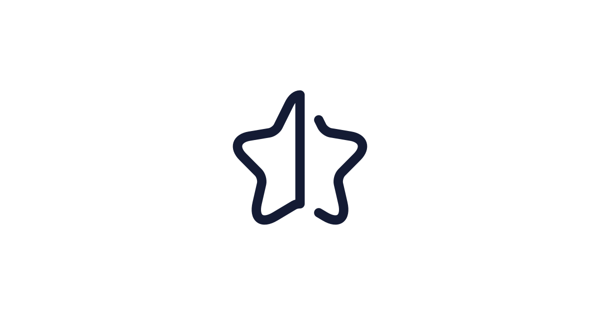 Star Half Icon Free Download | PNG, SVG & Icon Font Format