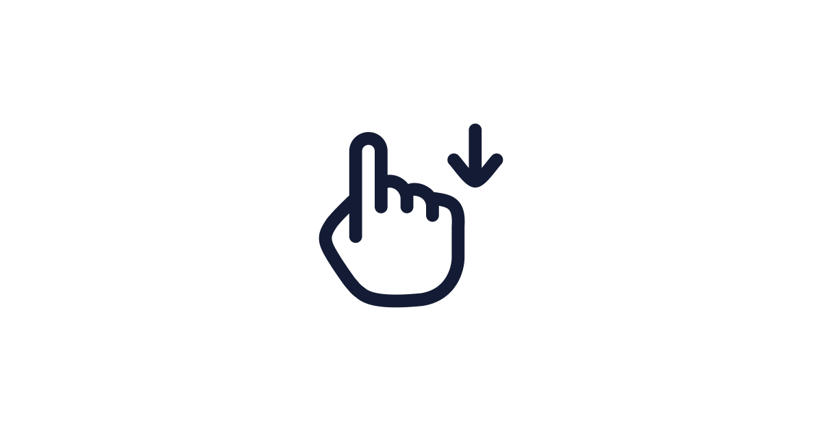 Swipe Down 08 Icon Free Download | PNG, SVG & Icon Font Format
