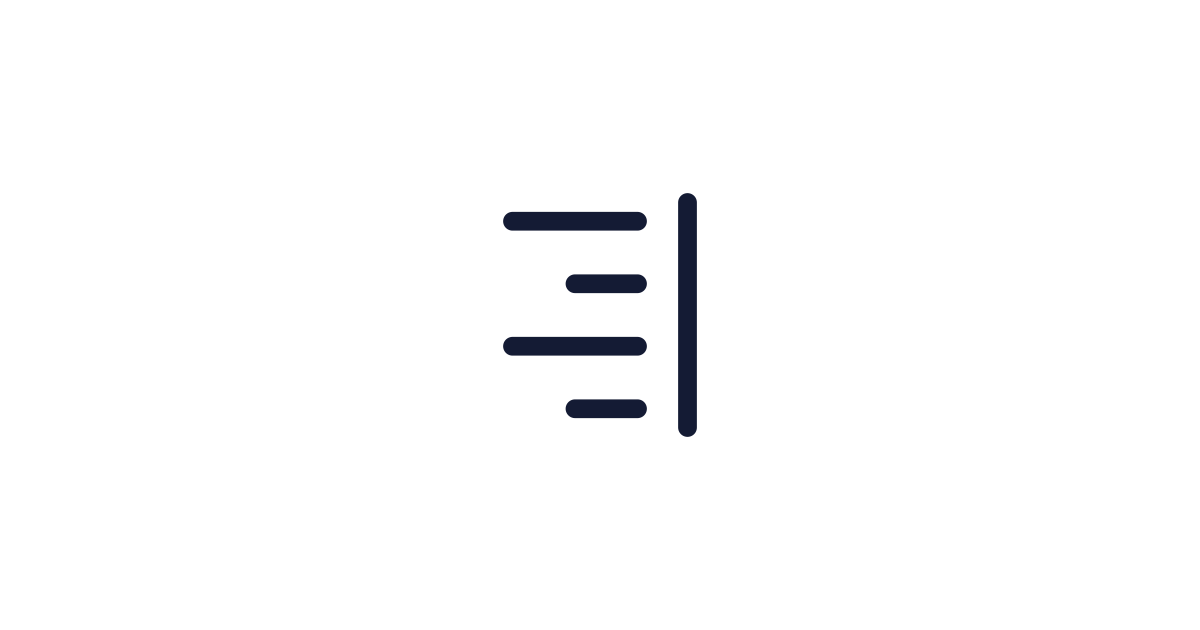 Text Align Right 01 Icon Free Download | PNG, SVG & Icon Font Format