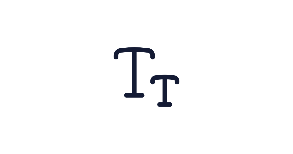 Text Smallcaps Icon Free Download | PNG, SVG & Icon Font Format