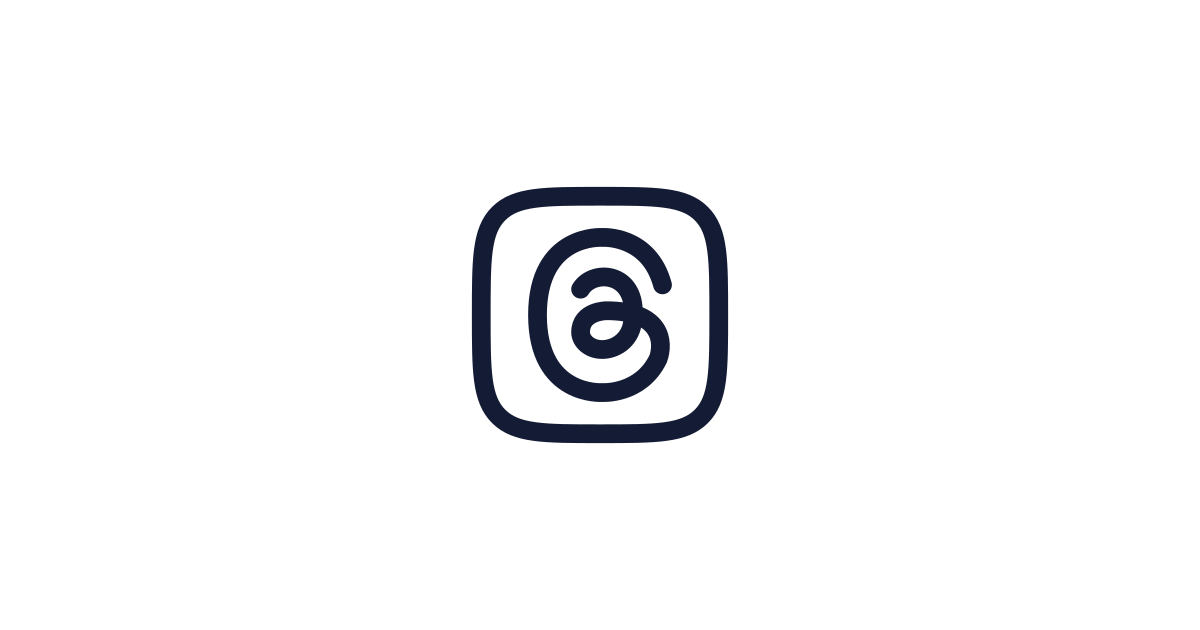 Threads Rectangle Icon Free Download | PNG, SVG & Icon Font Format