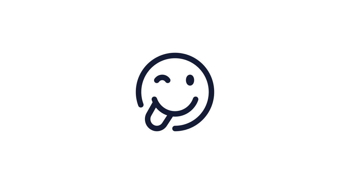 Tongue Wink Left Icon Free Download | PNG, SVG & Icon Font Format