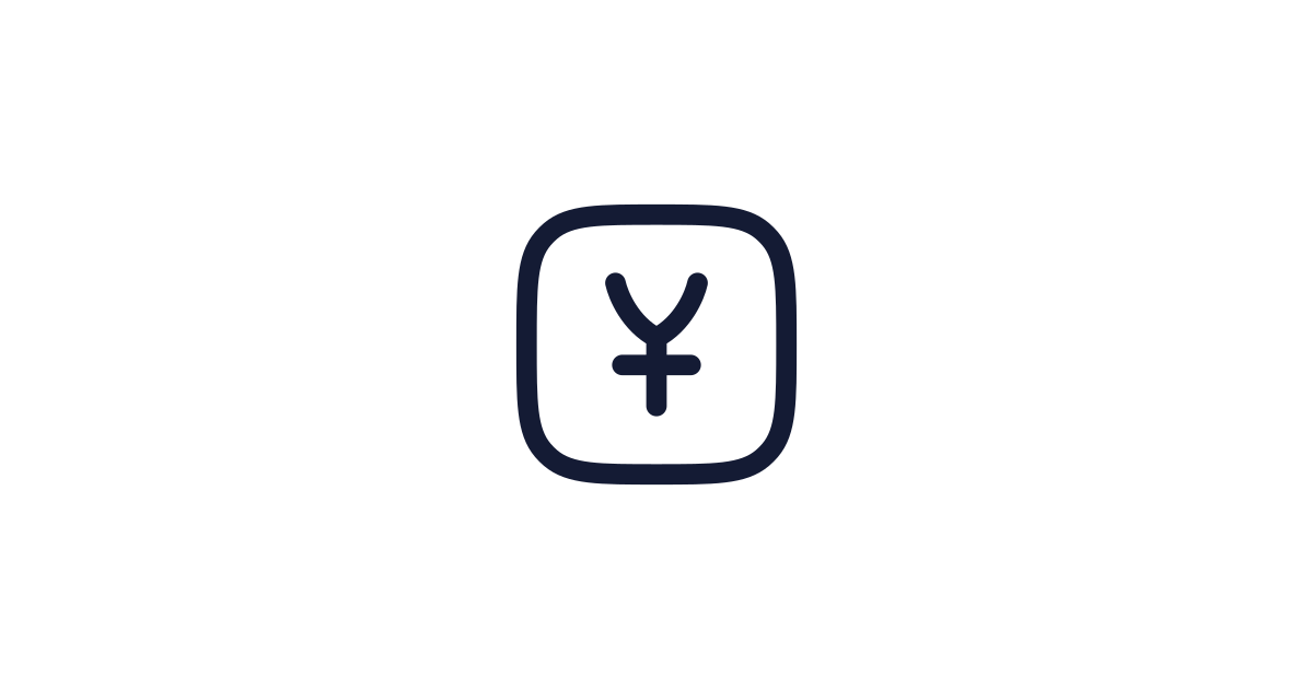 Yen Square Icon Free Download | PNG, SVG & Icon Font Format