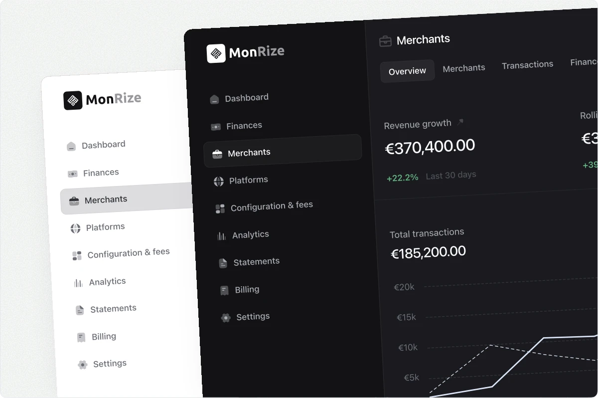 SaaS product interface with Hugeicons